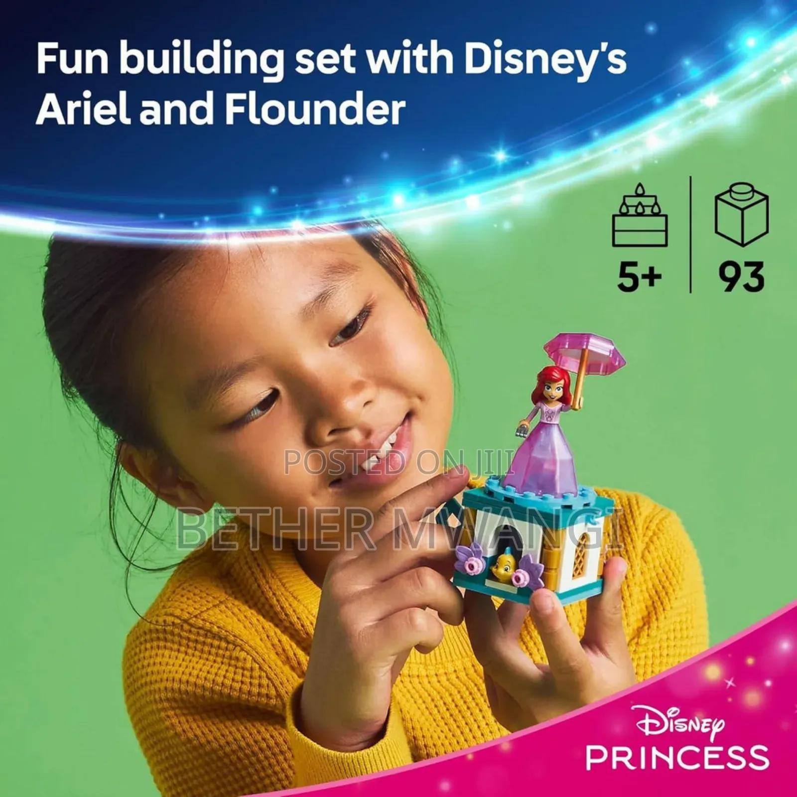 Lego Disney Twirling Ariel - (43259) in Kenya