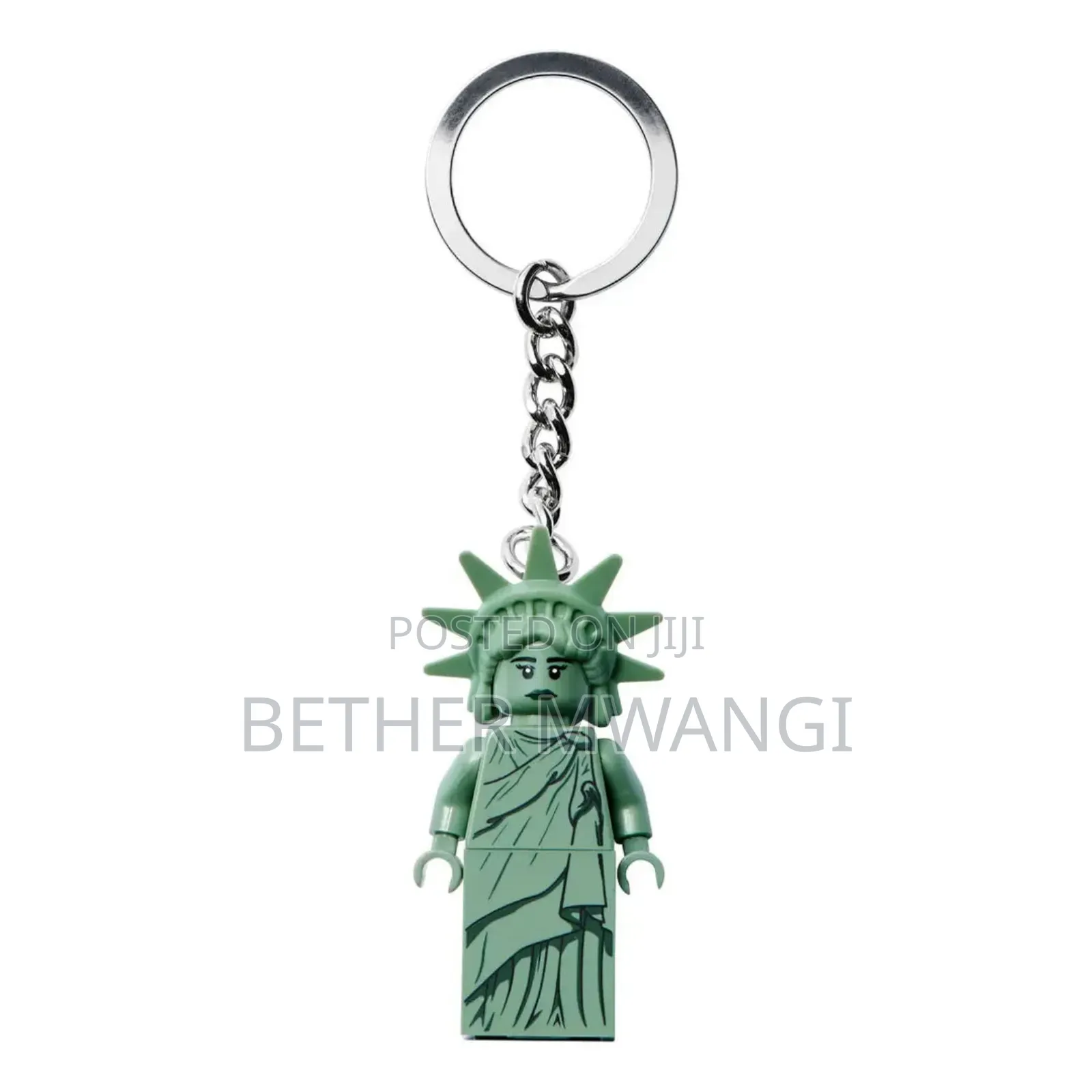 Lego Lady Liberty Key Ring - (854082) in Kenya
