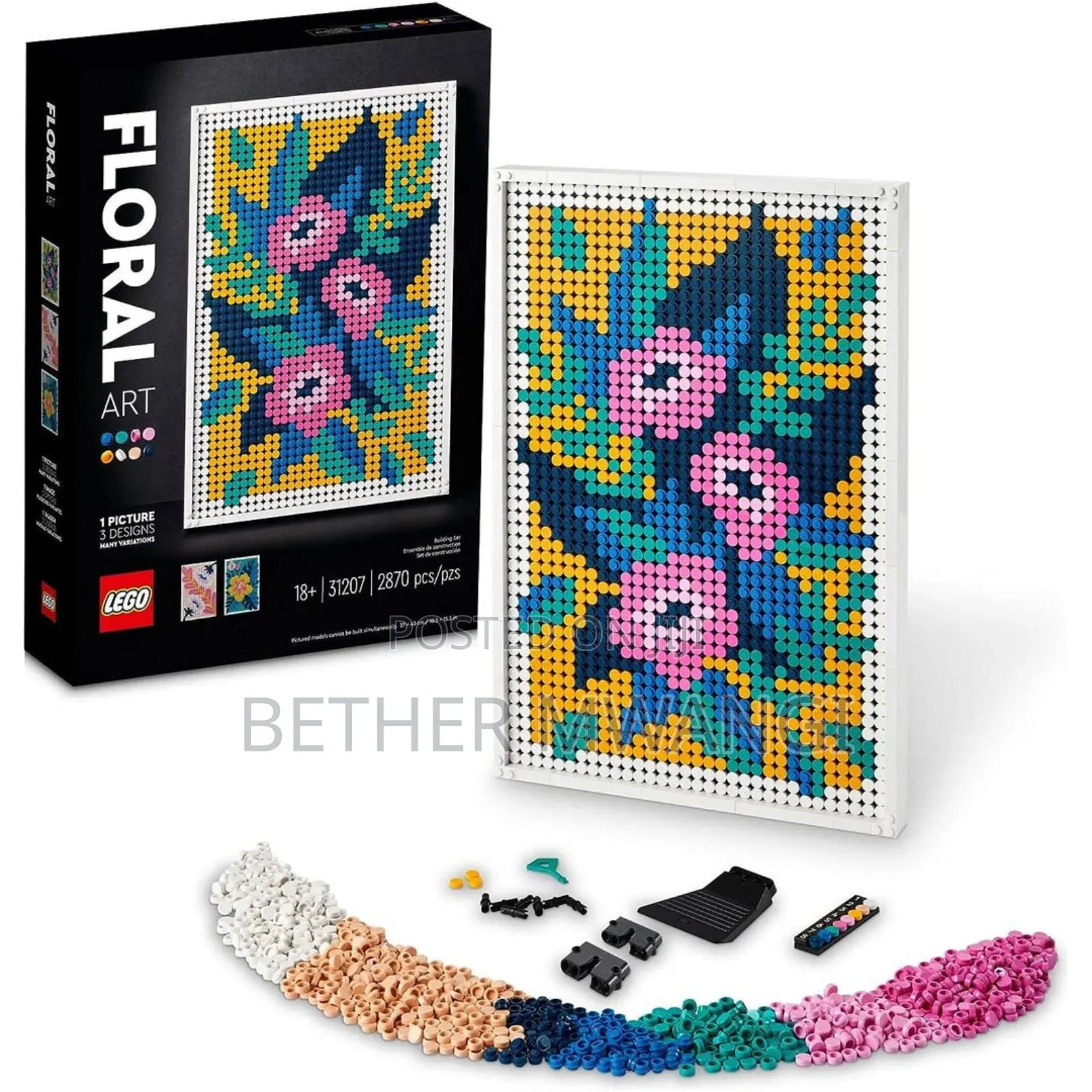 Lego Art Floral Art - (31207) in Kenya