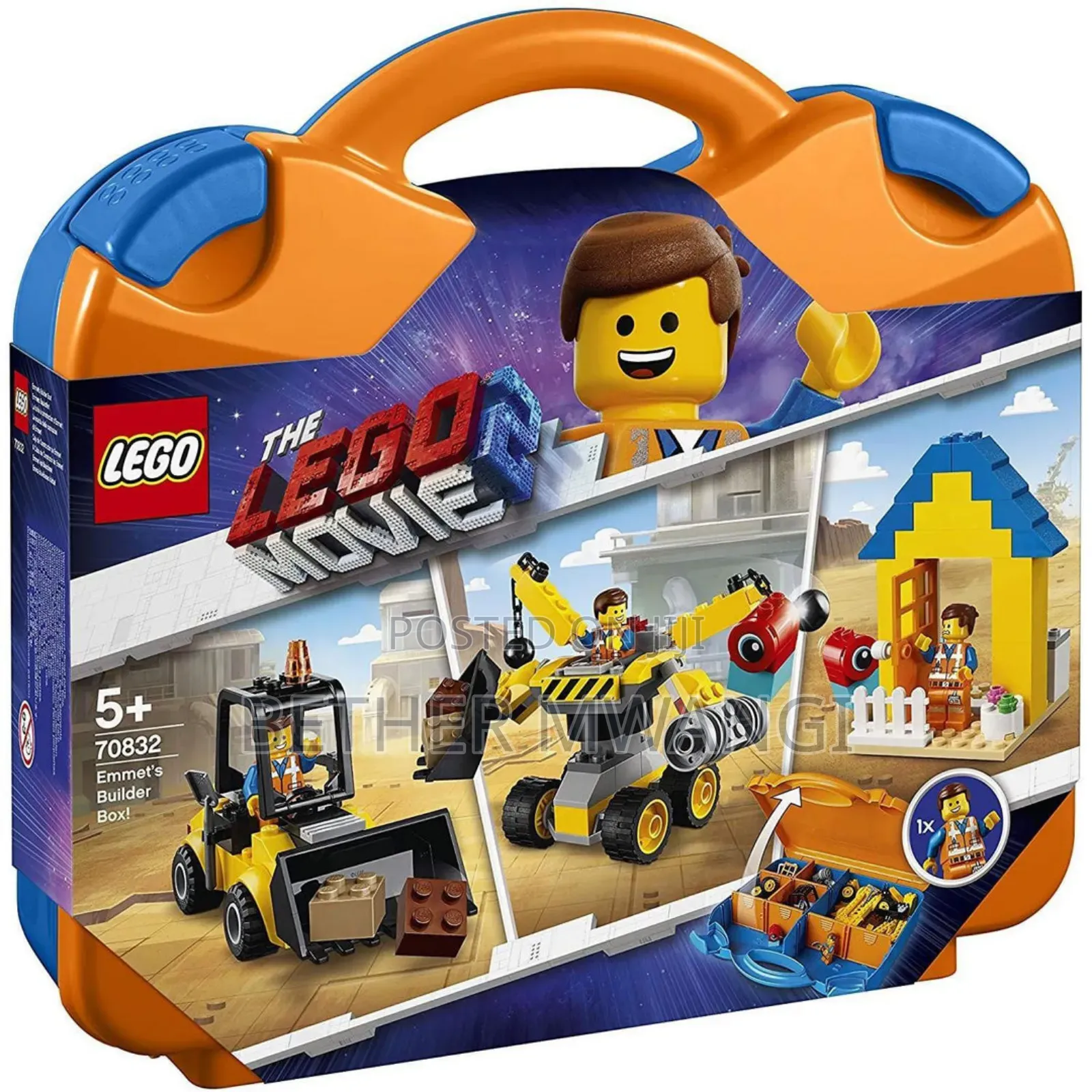 Lego 70832 - Movie 2 Emmet's Builder Box! In Kenya