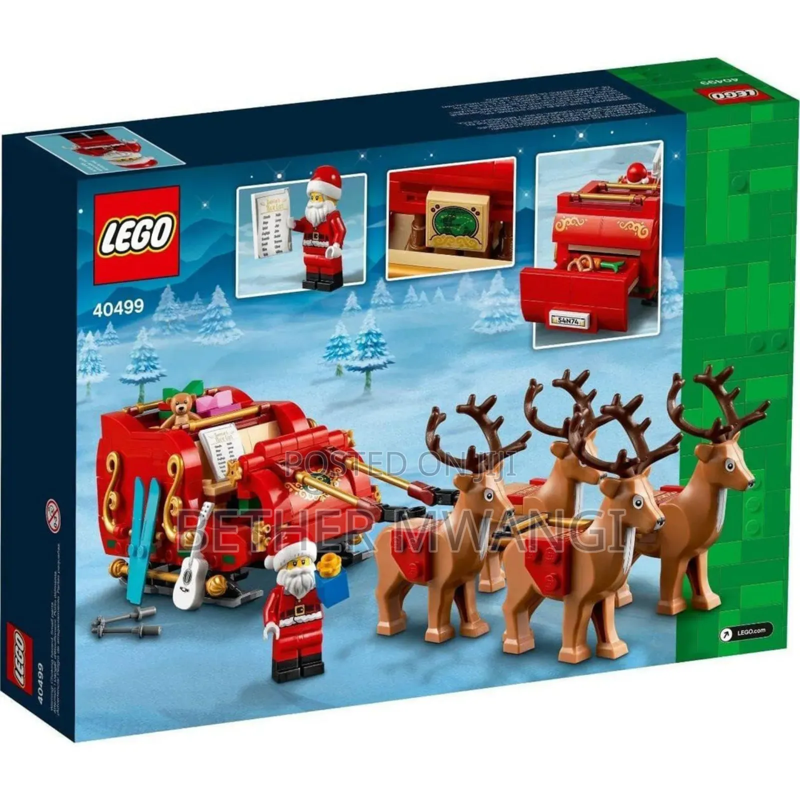 Lego 40499 - Holiday Santa's Sleigh in Kenya