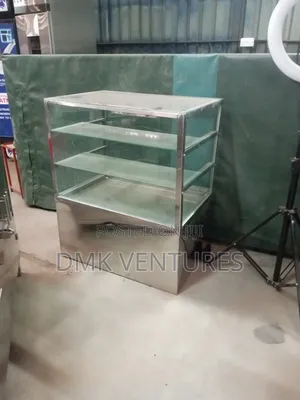 Modernized Stainless Steel Cake Display