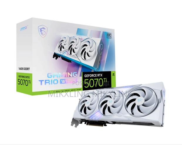 Msi Geforce RTX 5070 Ti 16gb Ddr7 Gaming Trio Nvidia Graphics Card