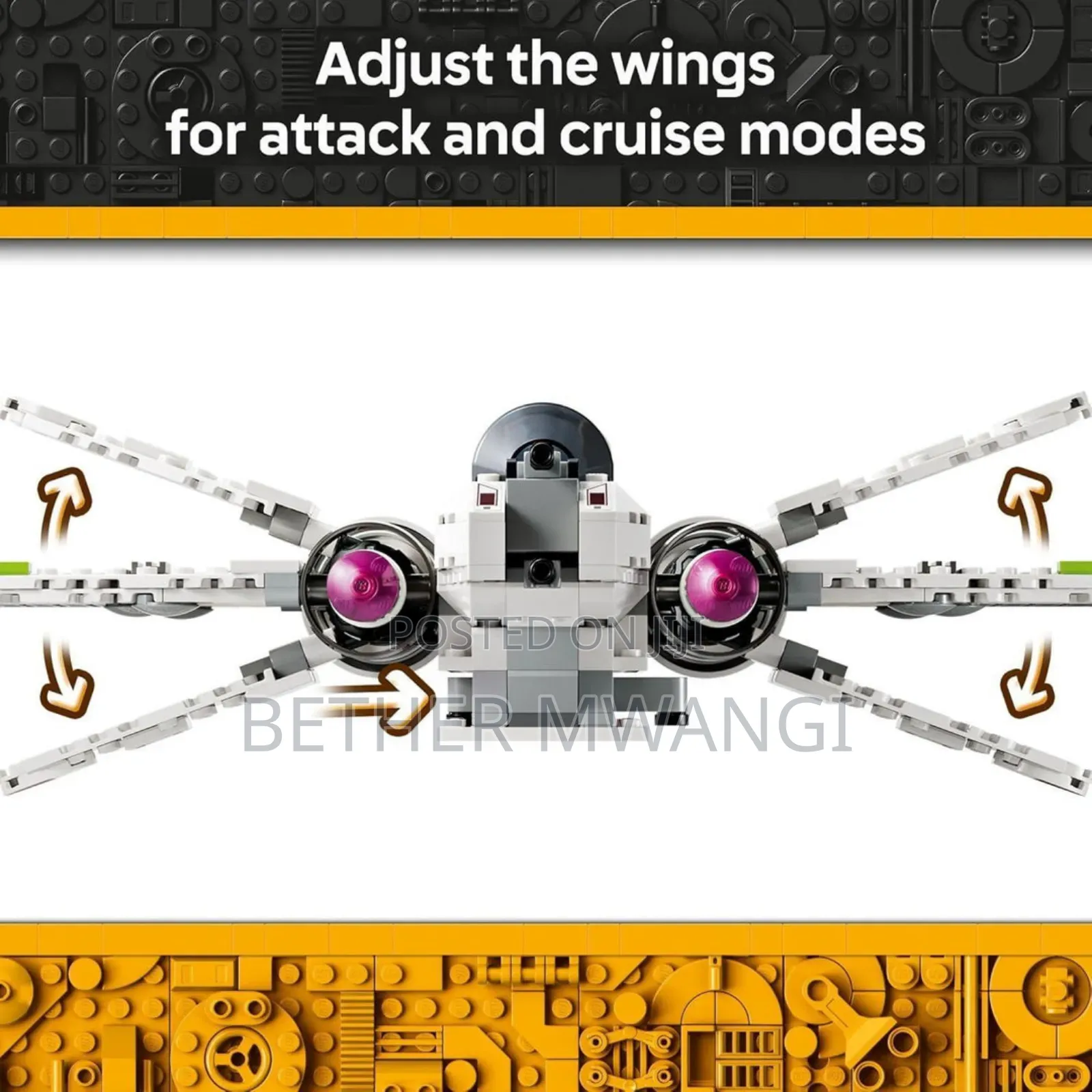 Lego 75402 - Star Wars Arc-170 Starfighter in Kenya