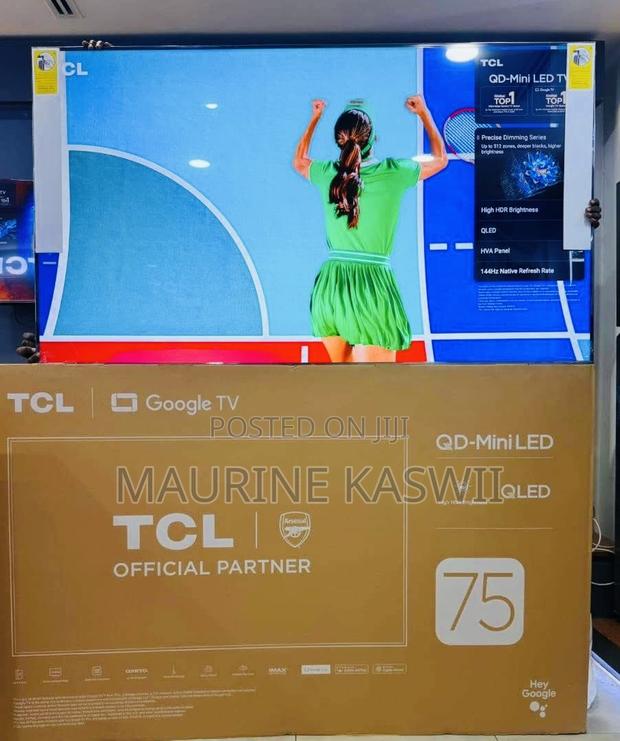 TCL 75” Qdminiled Google 75 C6k Tv - main view