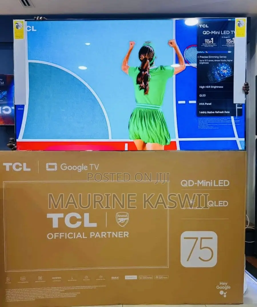 TCL 75” Qdminiled Google 75 C6k Tv