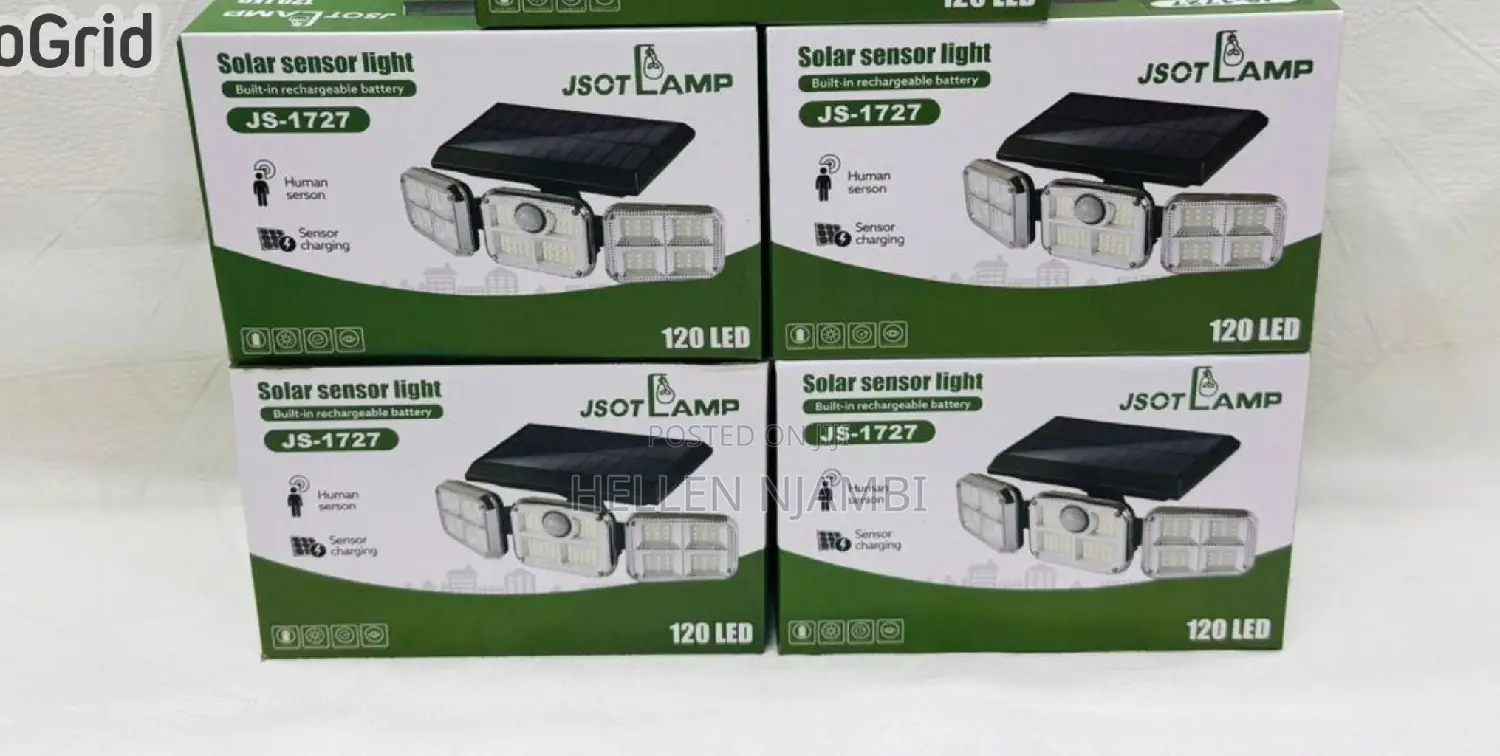Jsot Fl-1727 3-Sided Solar Sensor Light