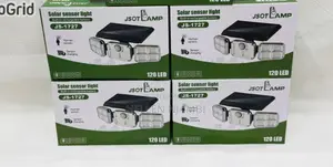Jsot Fl-1727 3-Sided Solar Sensor Light