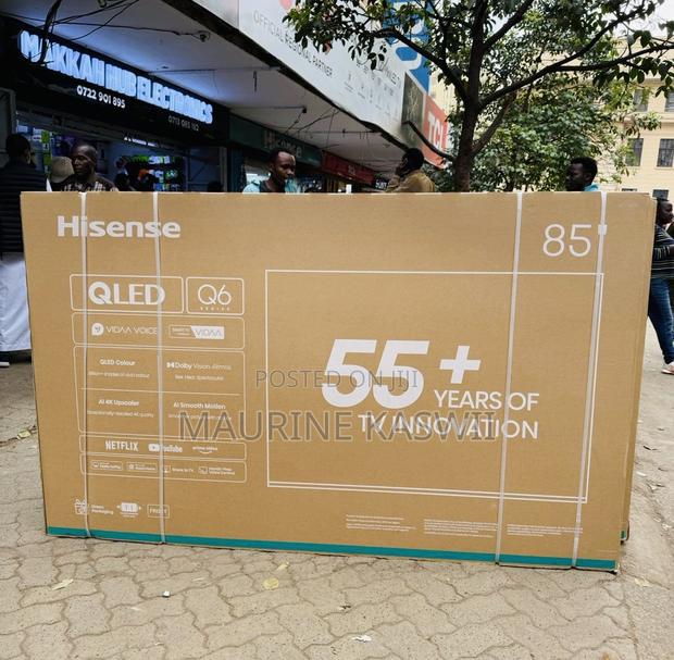 Hisense 85” Inch Qled Smart Tv (2025 - thumbnail 2