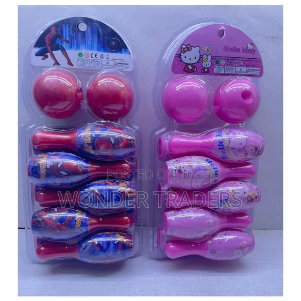 Marvel Spiderman Bowling Games Activities Bundle for Toddlers, Kids -