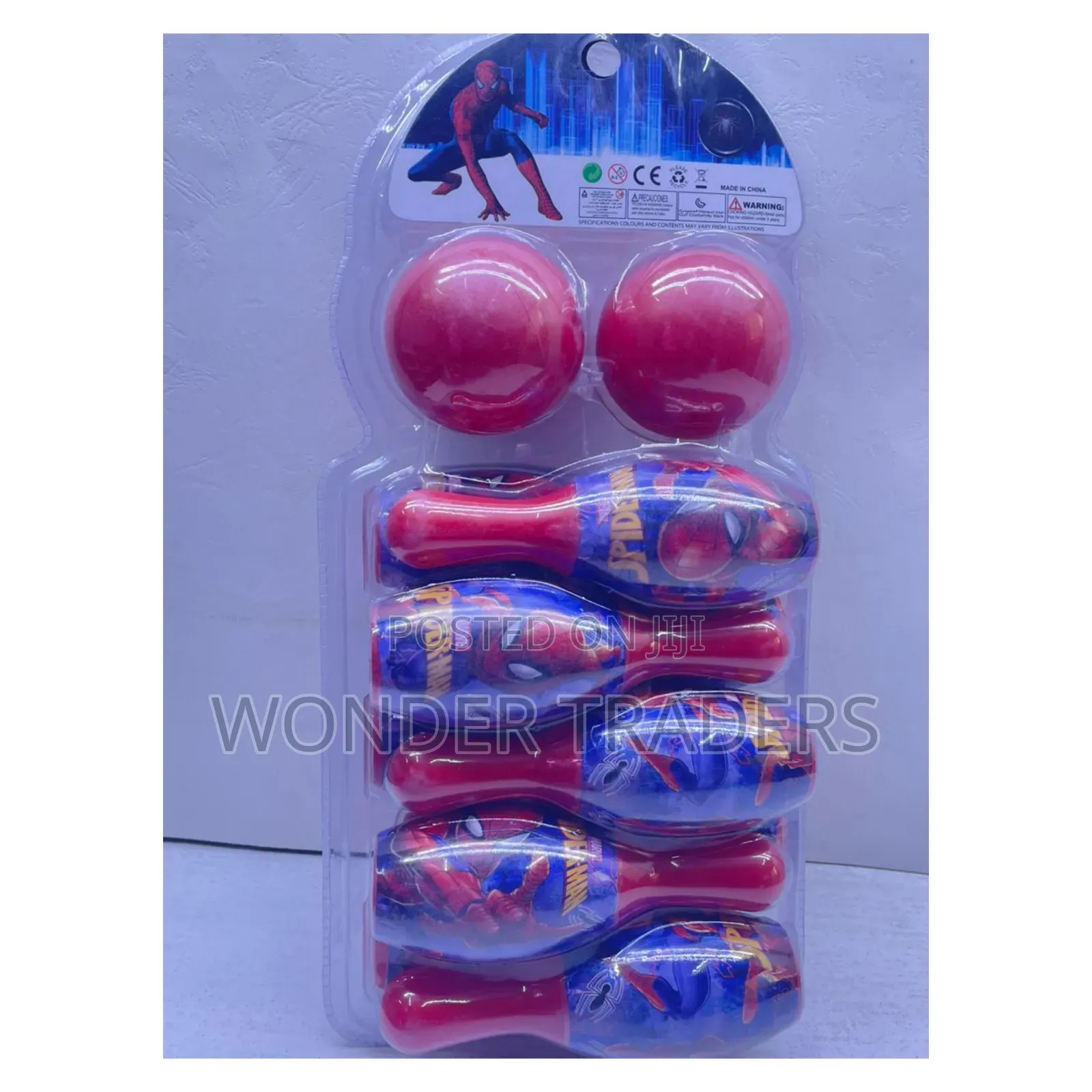 Bowling Set Game
Cartons: (Spiderman and Hello Kitty
)