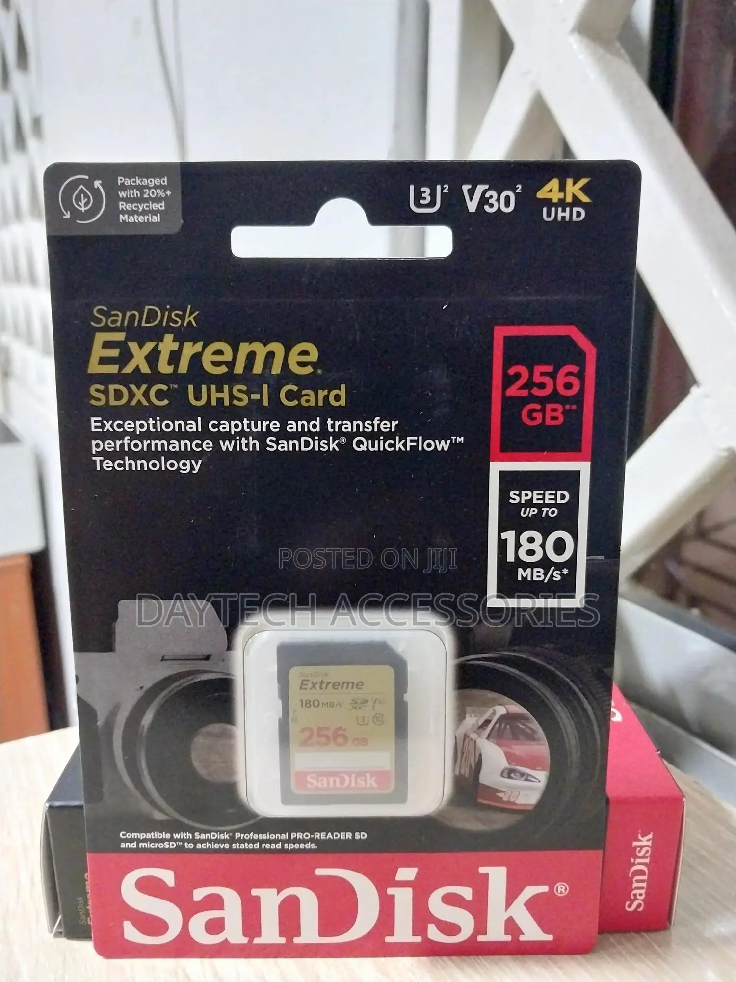Sandisk Extreme 256gb Uhs Class 10 Memory Card