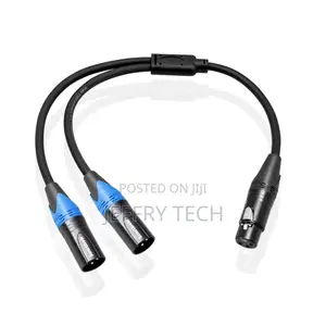 XLR Splitter Cable,Female to Dual Male Y Cable (Xlr Splitte