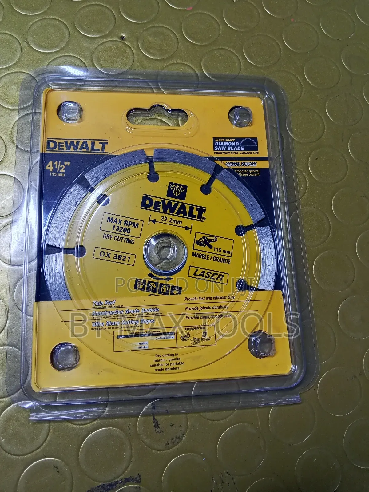 High Quality Dewalt 4.5inch Cutting Disc