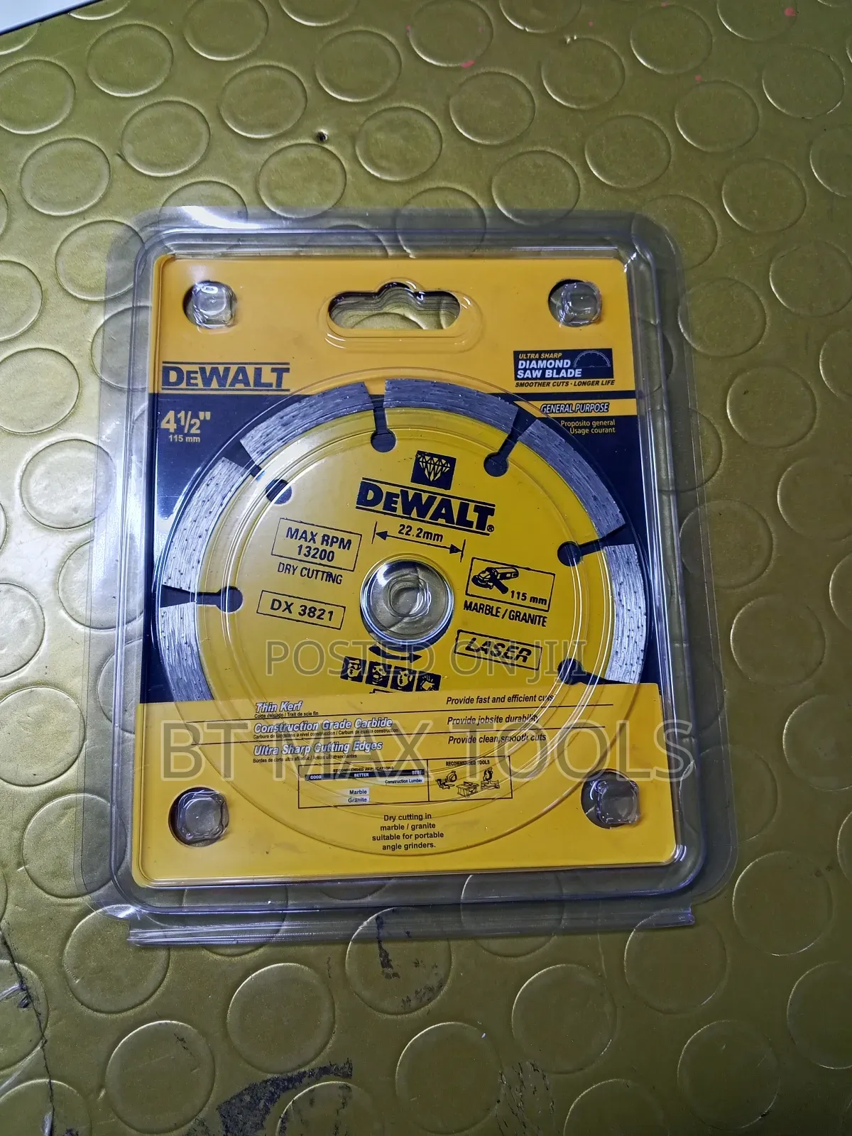 High Quality Dewalt 4.5inch Cutting Disc