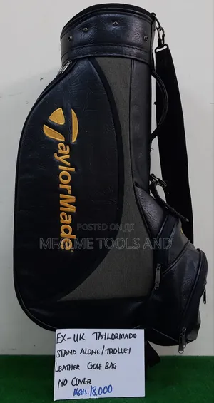 Golf Bag - Taylormade Genuine Leather Empty Candy Bag Ex-Uk