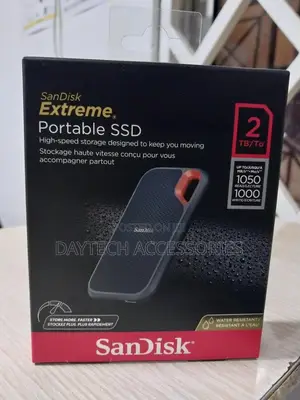 Sandisk 2tb Extreme Portable SSD Sdssde61-2t00-G25 1050mb/S