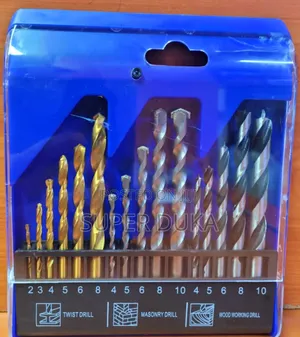 Drill Bit Set 16pcs 3in1. Multi-Purpose Drill Bit Set.