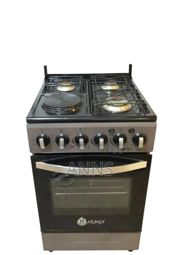 Nunix Standing Cooker With Electric Oven Instock.