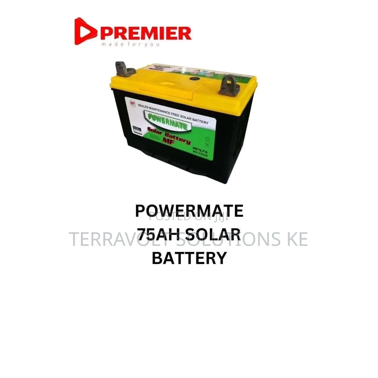 75ah Powermate Mf Sealed Solar Battery