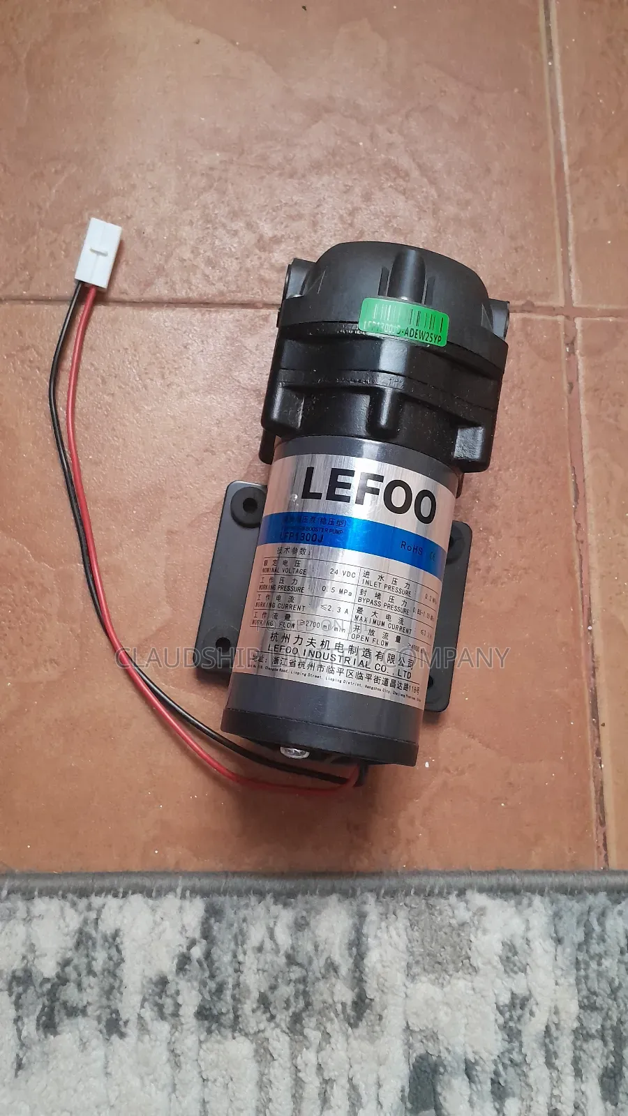 Reverse Osmosis Self Priming Pump
