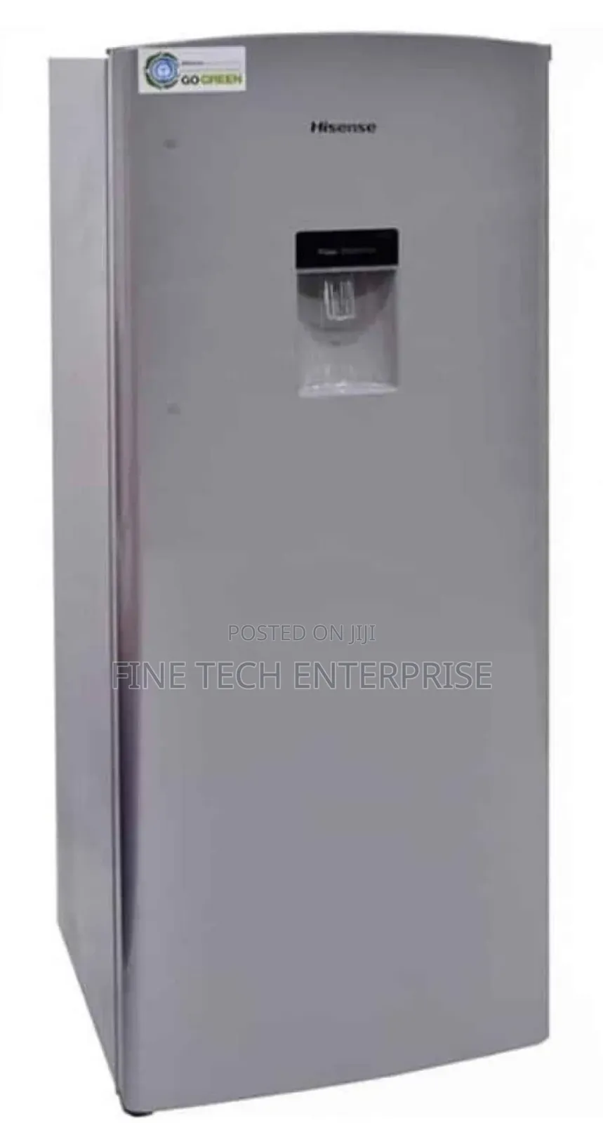 Hisense Fridge 176 Litres Frost Silver Single Door With Dispenser