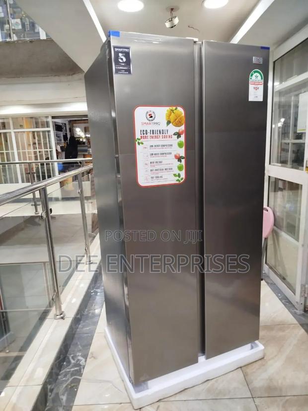 Ismartpro Side by Side Fridge SFR-560-SBS-A