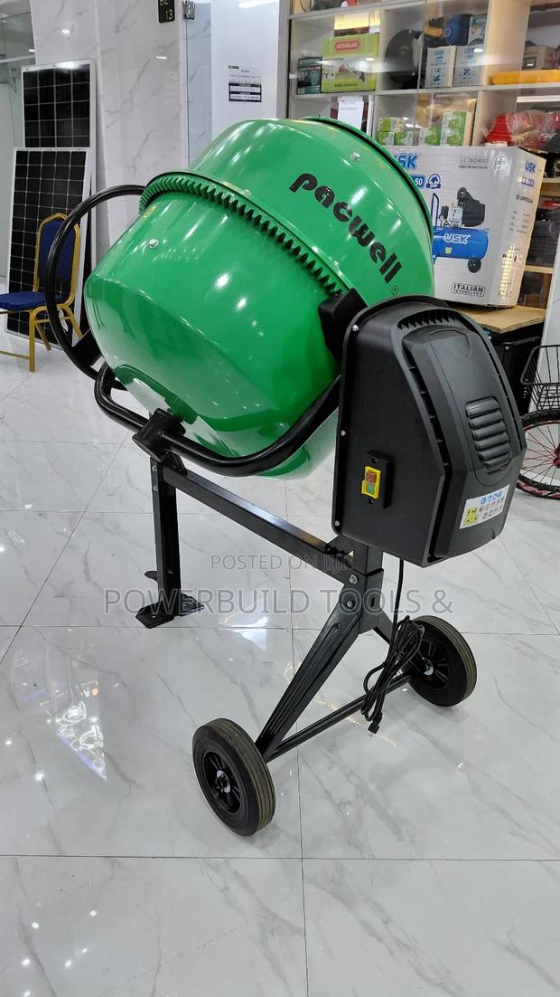 Pacwell Electric Concrete Mixer 200l