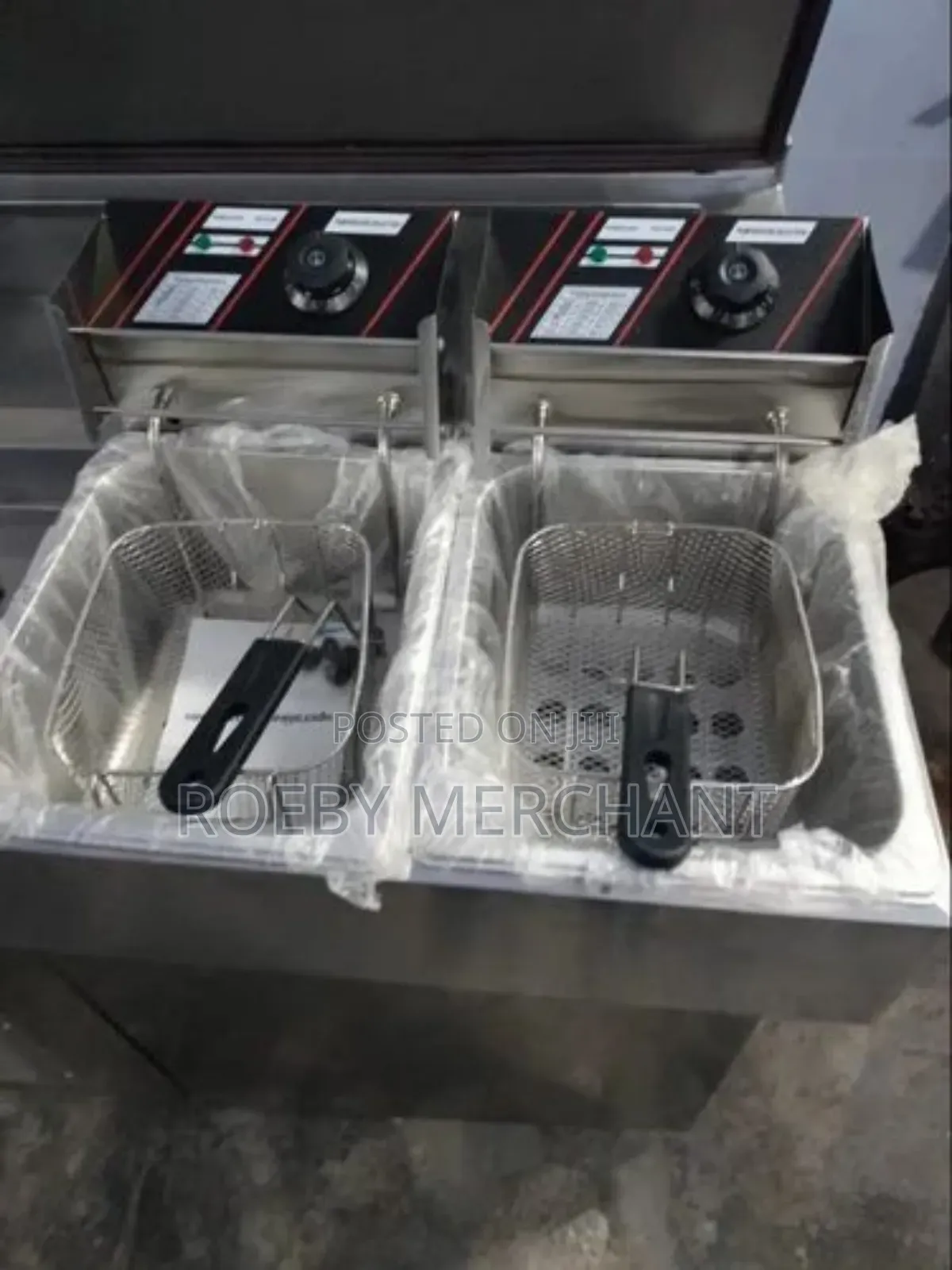 Efficient Nunix Double Deep Fryer