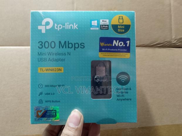 Tp-Link 300mbps Wireless Usb Adapter Tl-Wn823n