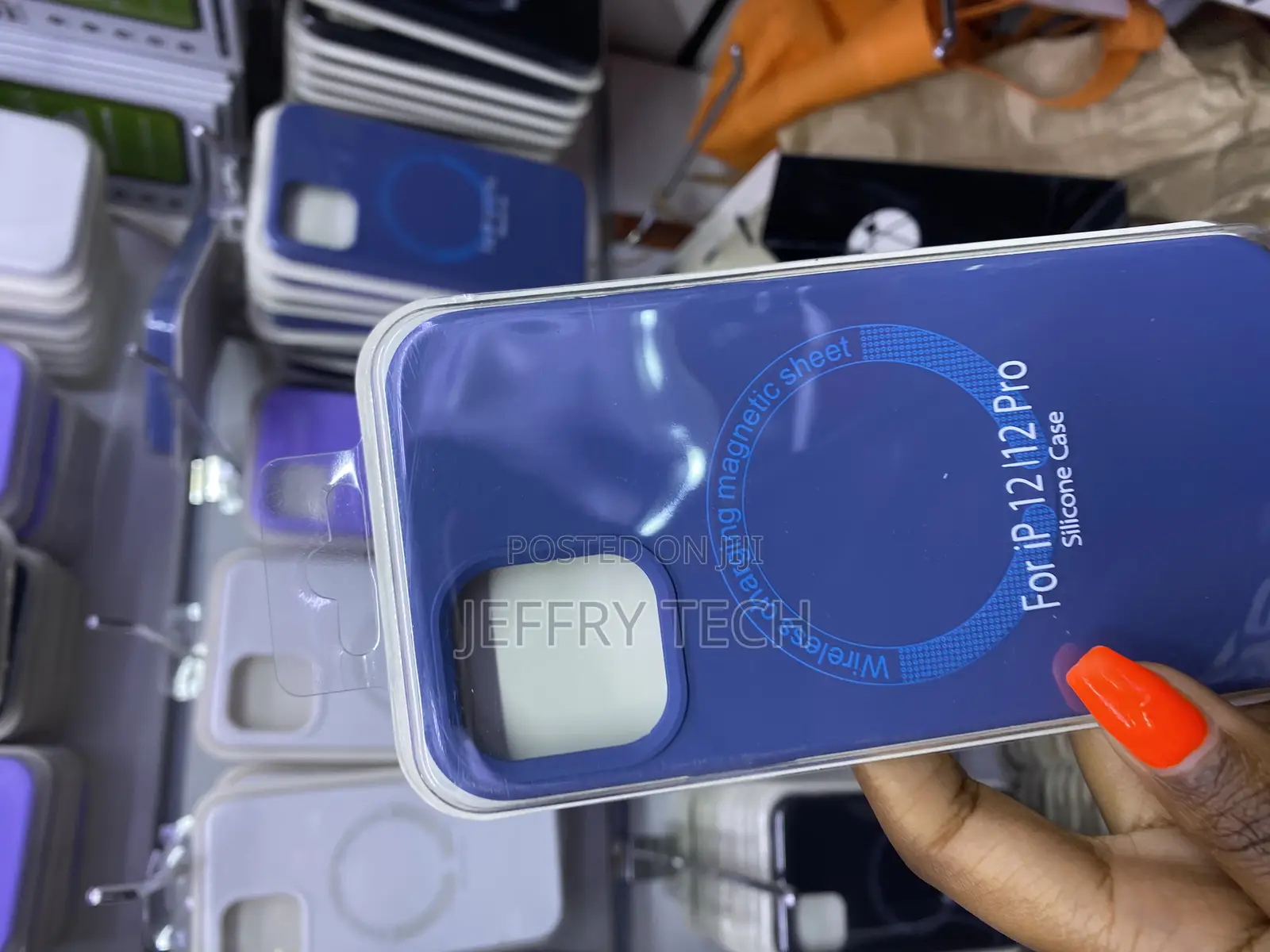 Nassy Apple iPhone 12 and iPhone 12 Pro Silicone Case With Magsafe
