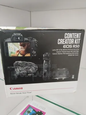 Canon Eos R50 Content Creator Kit