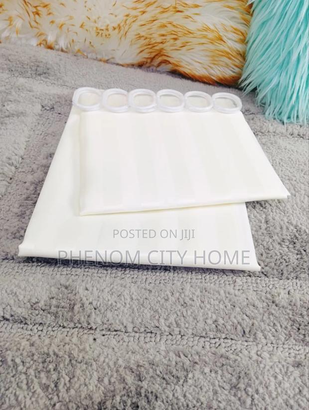 Bathroom Curtain With Hooks - thumbnail 2