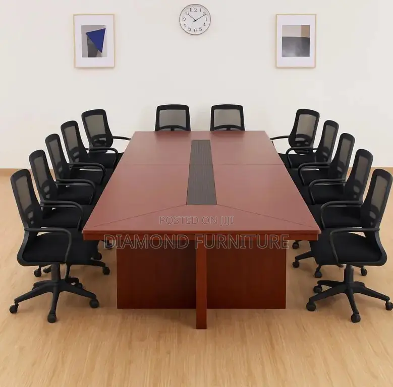 Office Table; Grand Oval Boardroom 3.5m – Professional Office Setup