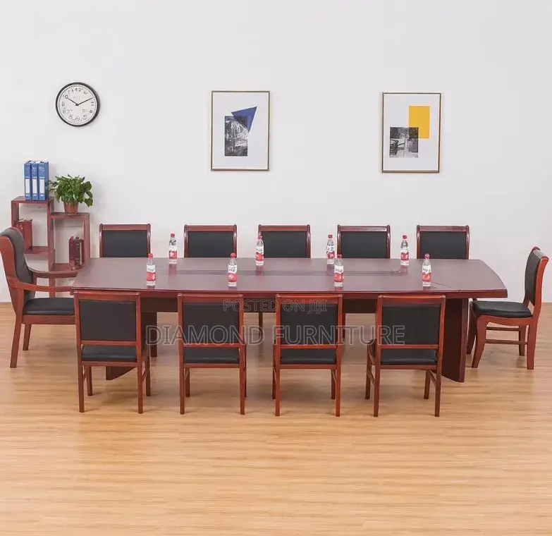 Office Table; Grand Oval Boardroom 3.5m – Professional Office Setup