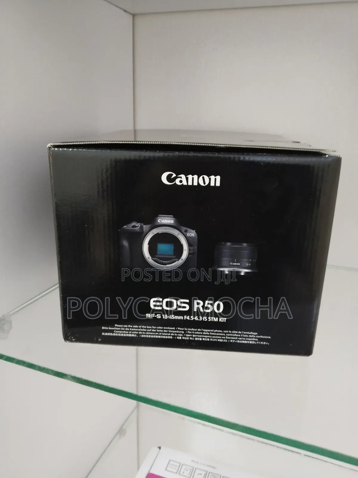 Canon Eos R50 Mirrorless Camera With 18-45mm Lens