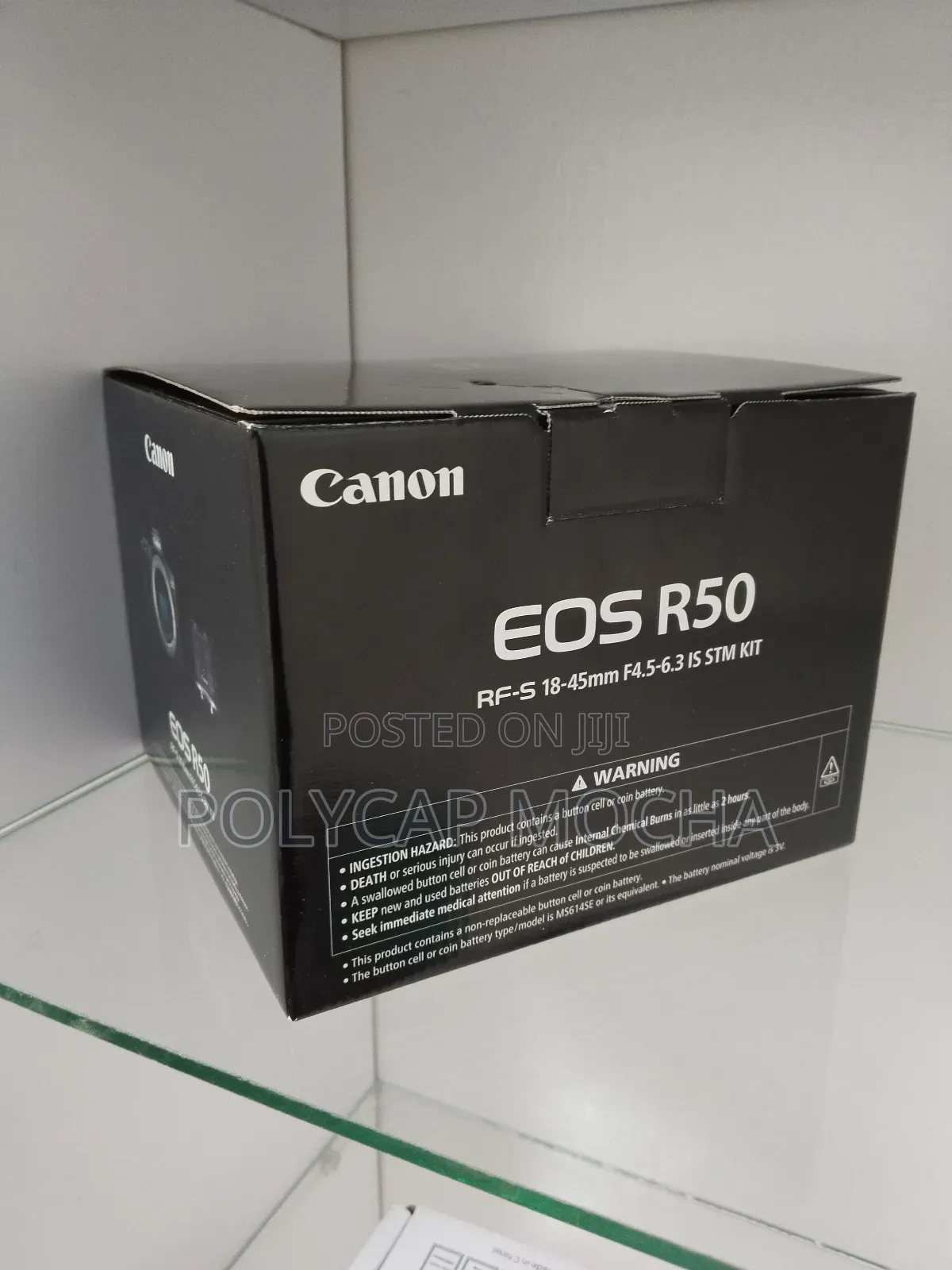 Canon Eos R50 Mirrorless Camera With 18-45mm Lens