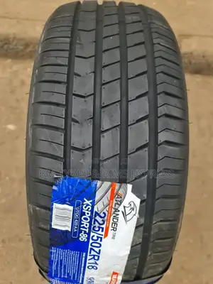 225 /50 R18 Atlander Tyres (Sport) Xl. Thailand.