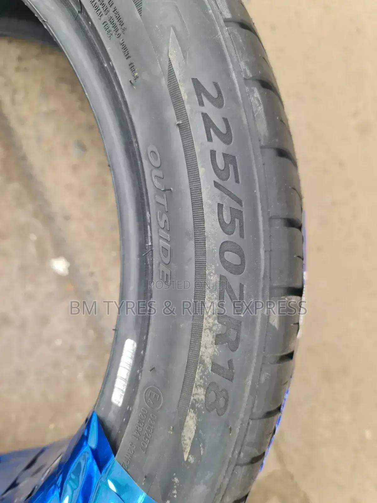 225 /50 R18 Atlander Tyres (Sport) Xl. Thailand.