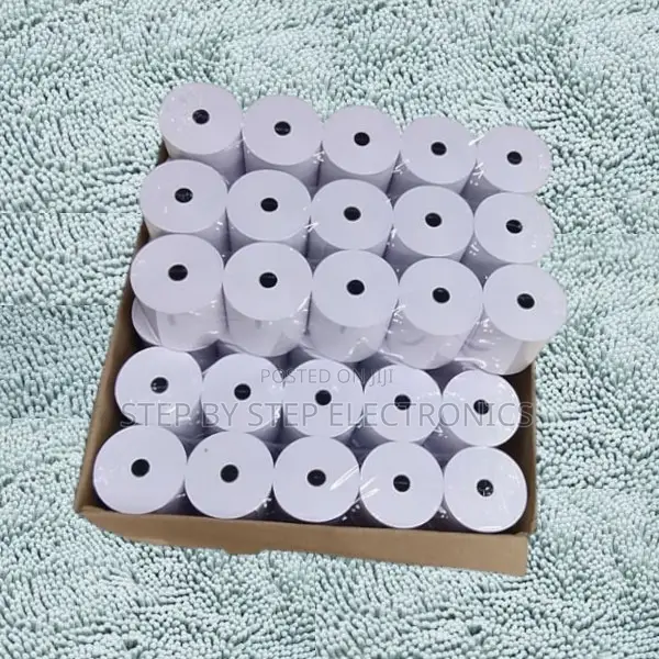 80mm by 80mm Pos Thermal Receipt Paper Rolls – 50pcs Full Box
