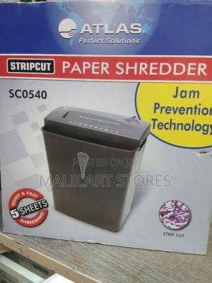 Atlas Sc0540 Paper Shredder 5 Sheets Strip Cut - thumbnail 2
