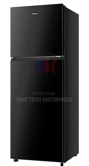Hisense Fridge 205 Litres Frost Black Double Door