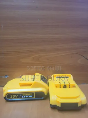 Dewalt 26v Li-Ion Battery. 26volts Dewalt Batteries.