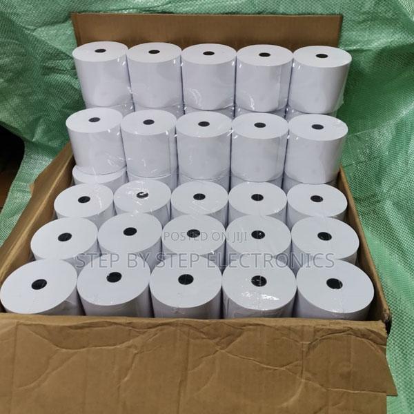 High-Quality 80mm X 80mm Thermal Paper Rolls for Pos Printers