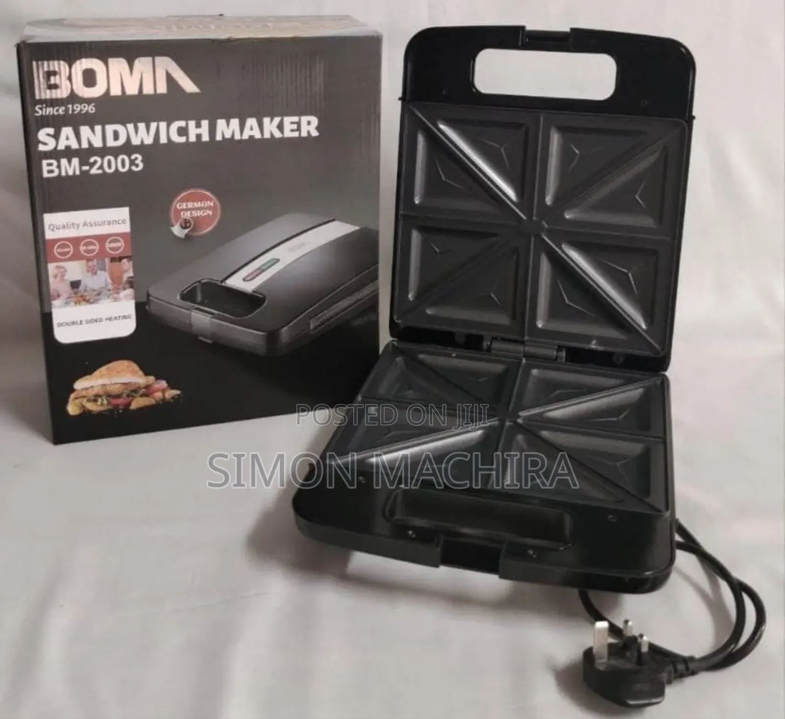 Boma 4 Slice Sandwich Makeer