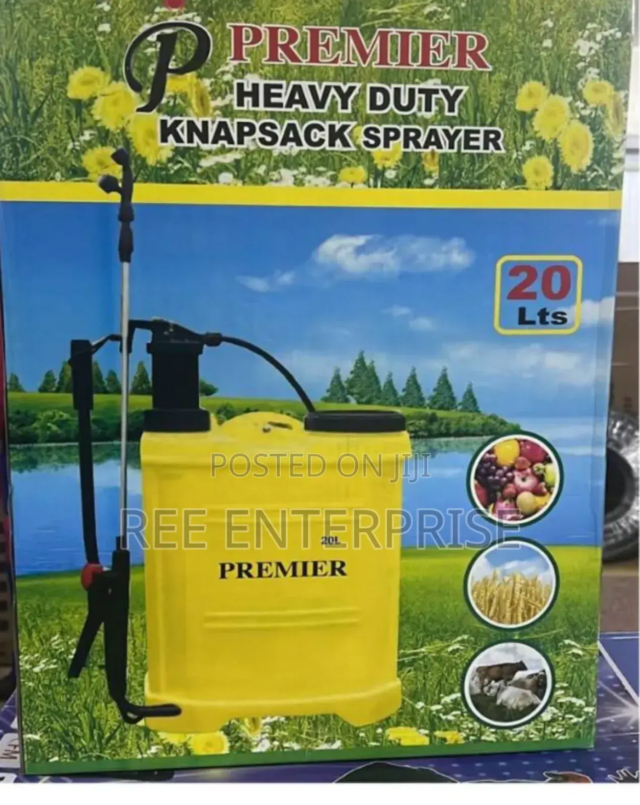 New Model 16litres Premier Heavy Duty Knapsack Sprayer