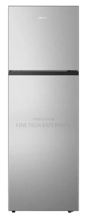 Hisense Fridge 250 Litres No Frost Silver Double Door