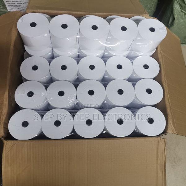 Bold Printing Quality 50 Rolls 80mmx80mm Thermal Receipt Paper Rolls - main view