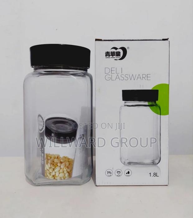 Deli Glassware Storage Jar
