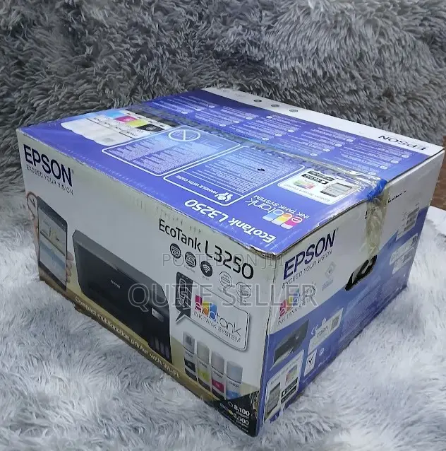 Ecotank L3250 Wi-Fi Ink Tank A4 Printer, With Up to 3 Years of Ink